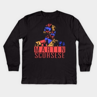 Martin Scorsese Kids Long Sleeve T-Shirt